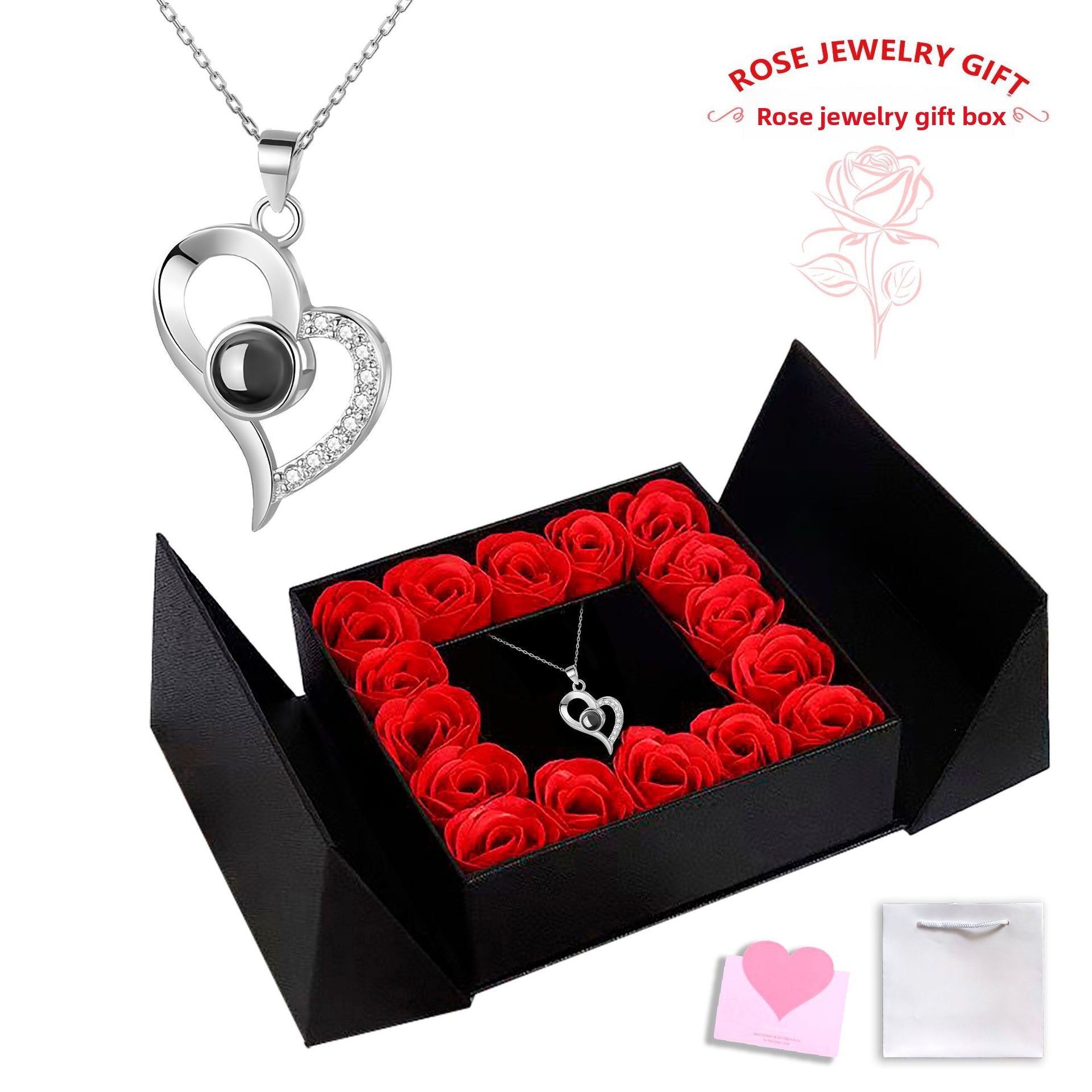 Multilingual "I Love You" Necklace