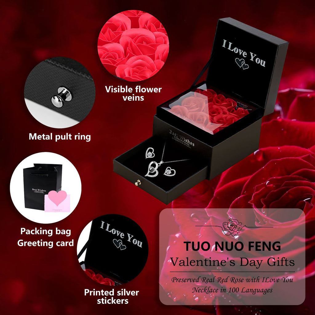 Multilingual "I Love You" Necklace