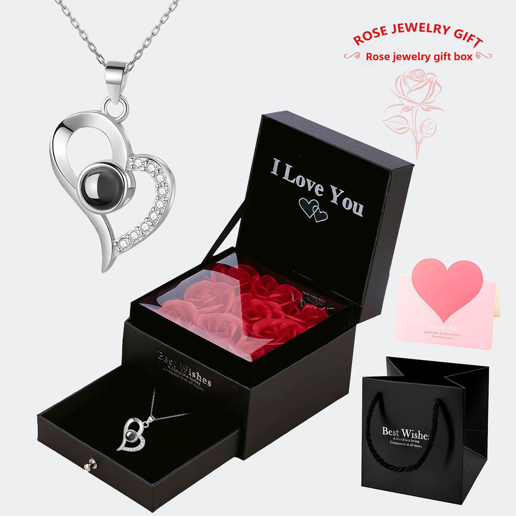 Multilingual "I Love You" Necklace