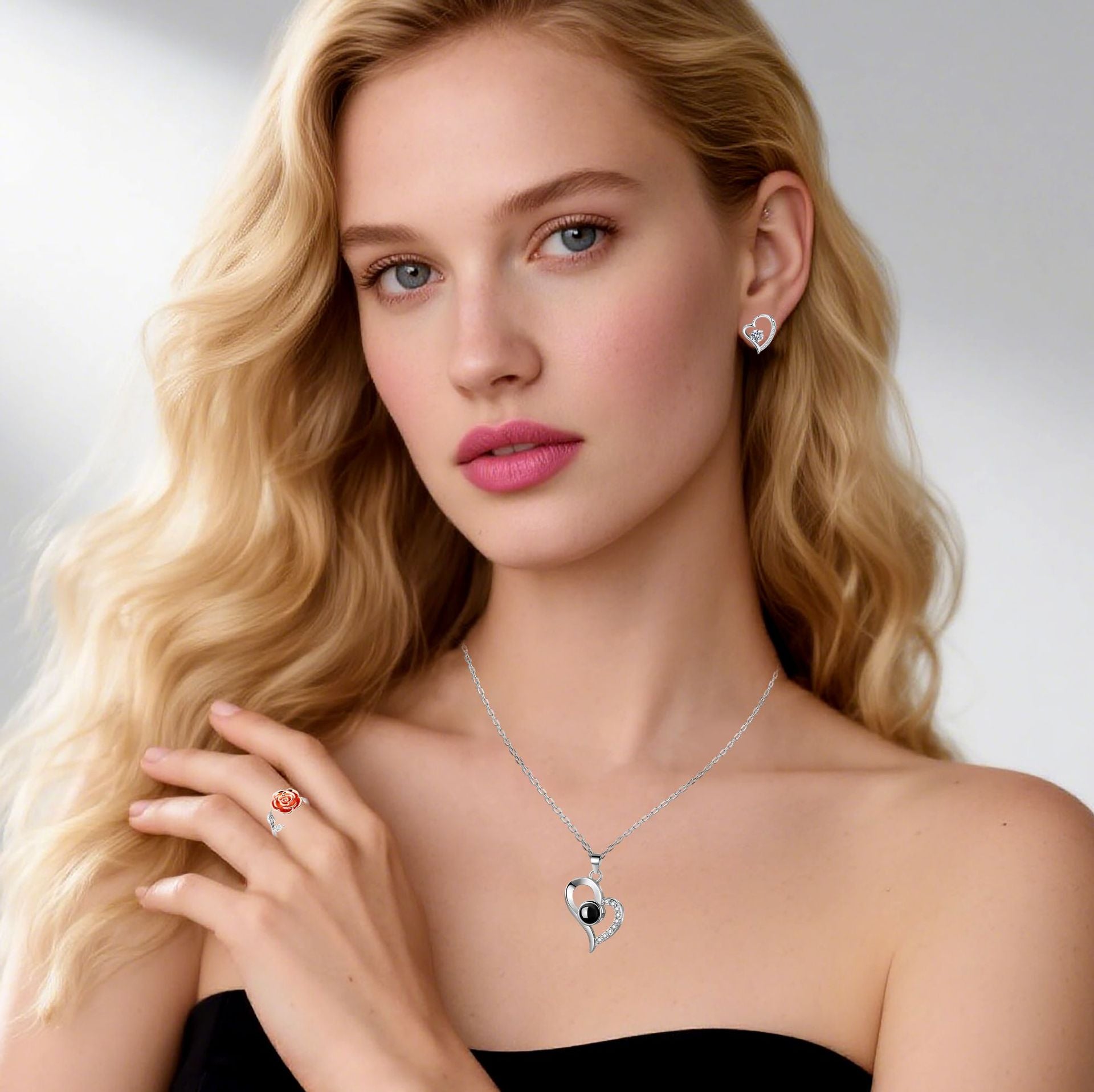 Multilingual "I Love You" Necklace