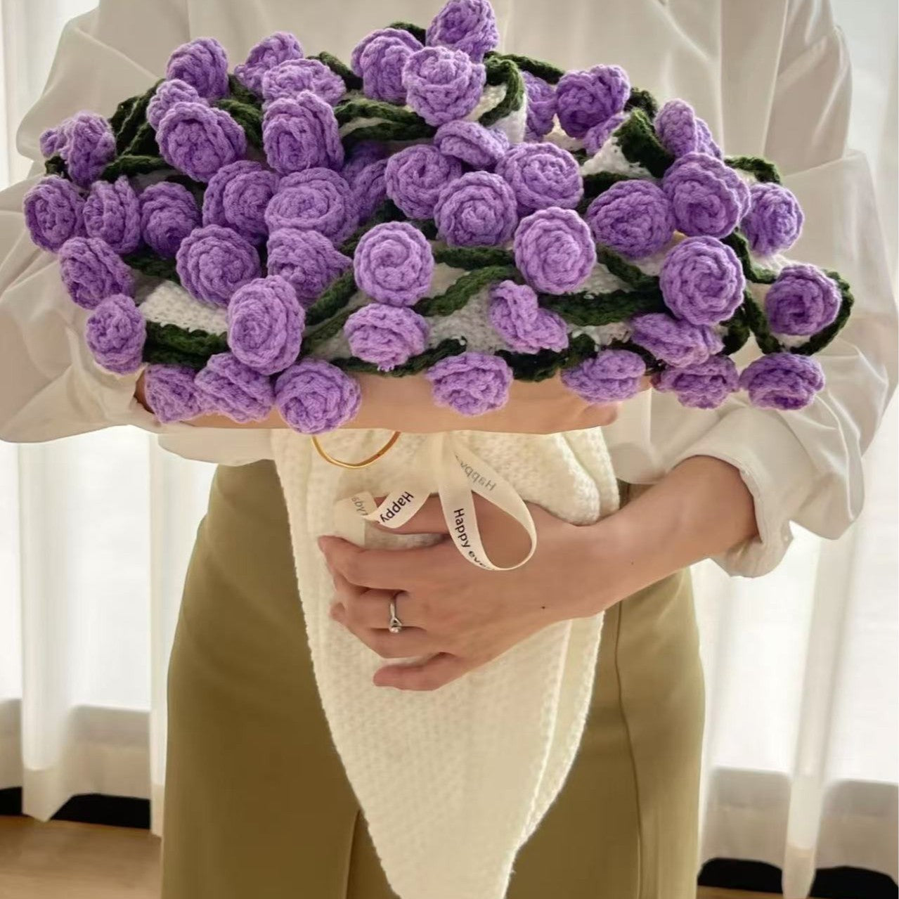 Rose Floral Decorative Blanket