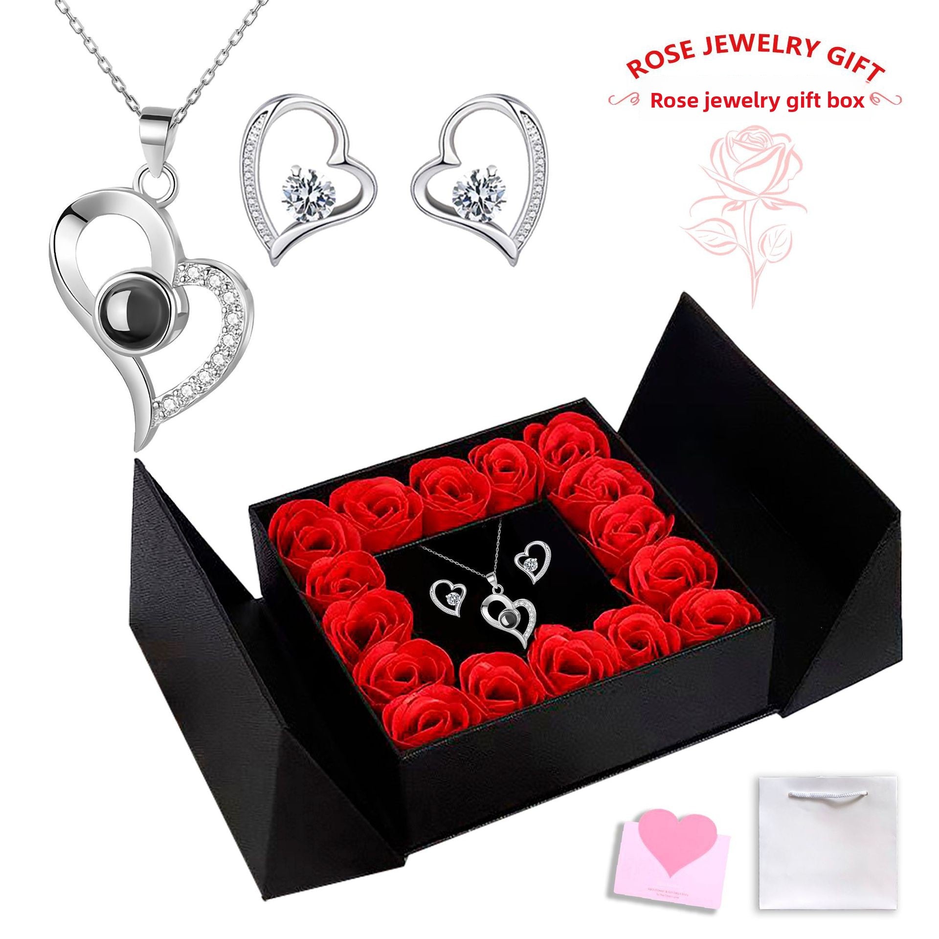 Multilingual "I Love You" Necklace